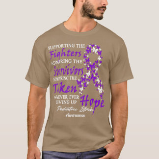 Paediatrics Stroke Awareness Supporting The Fighte T-Shirt