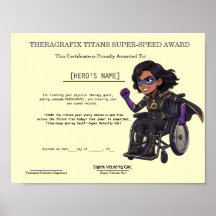 Paediatrics Therapy Superhero Racing Milestone