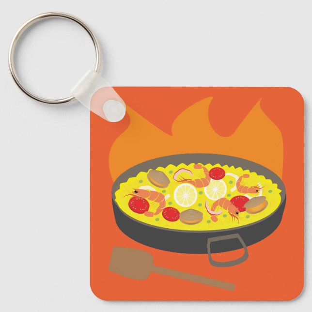 Paella Key Ring (Front)
