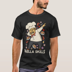 Paella Lover Men Spanish Chef Spanish Food Paella T-Shirt