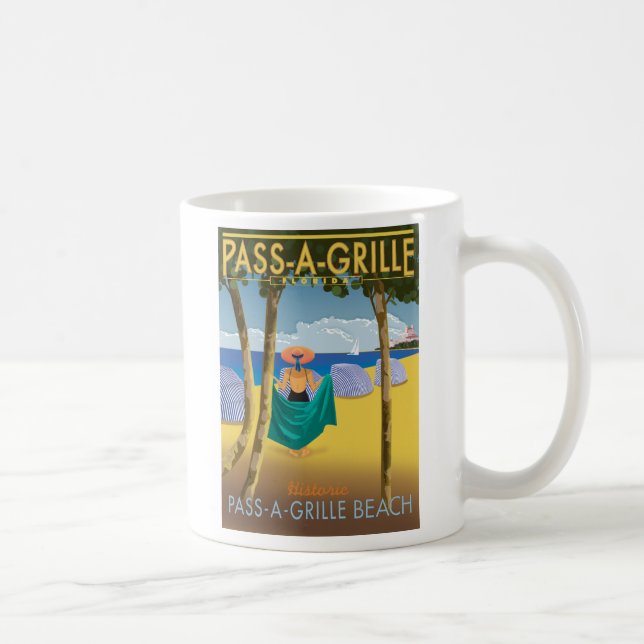 PAG BEACH POSTER COFFEE MUG (Right)