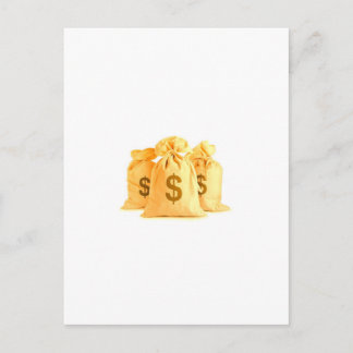 Paga o que deves postcard