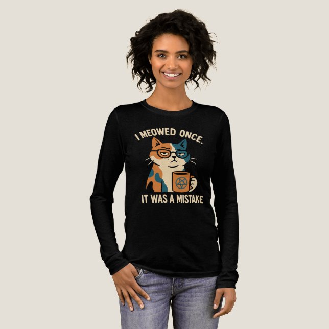 pagan cat Tri-Blend Shirt  (Full Front)