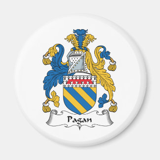 Pagan Family Crest Magnet