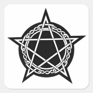 pagan gear square sticker