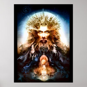 Pagan Jesus Nouveau Print