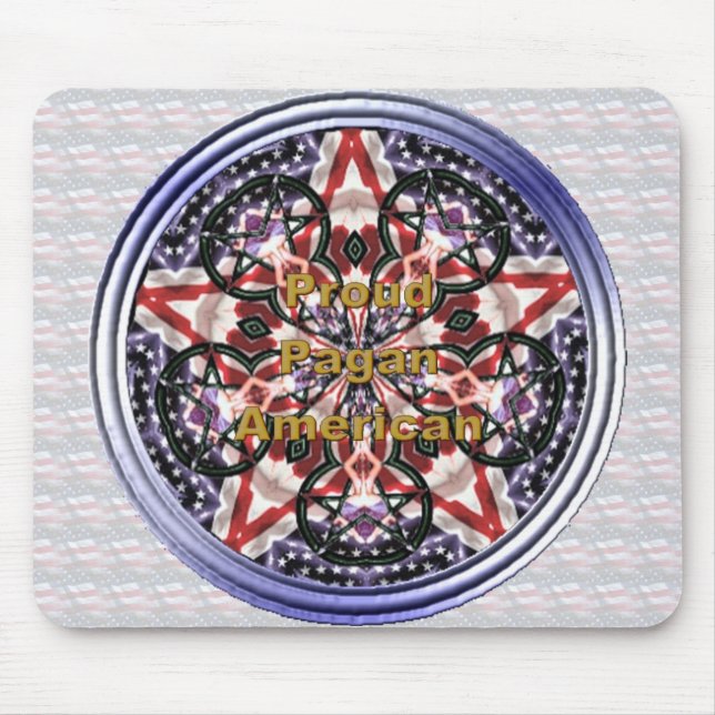 Pagan_Patriot Mouse Pad (Front)