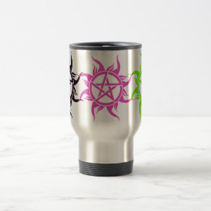 Pagan Pentagram Travel Mug
