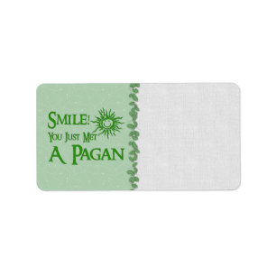 Pagan Smile Label