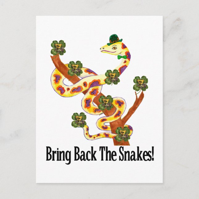 Pagan Snakes Postcard (Front)