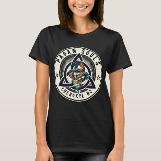 Pagan Souls Cherokee Logo S-Sleeve T-Shirt Women M