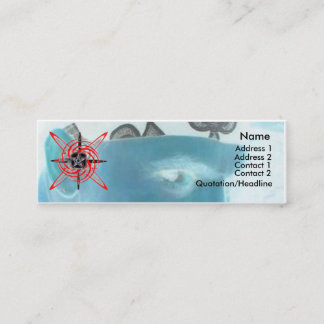 Pagan Star Mini Business Card
