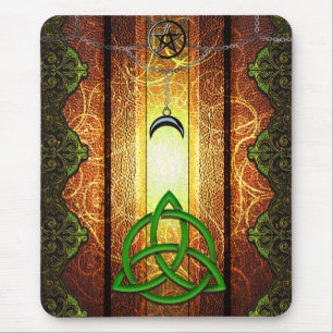 Pagan Tome Dark Magic Spells Wiccan & Witchcraft 1 Mouse Pad