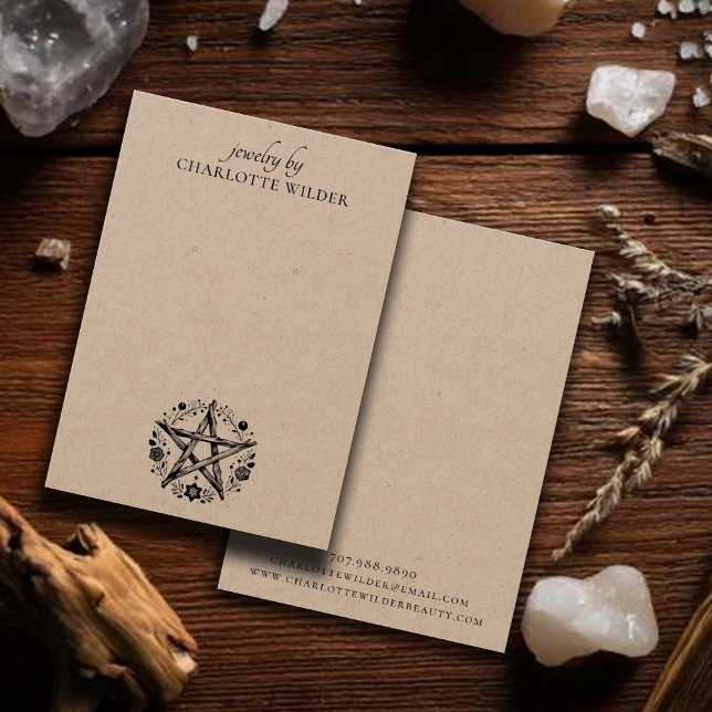 Pagan Wiccan Pentacle Jewellery Earring Kraft (Creator Uploaded)