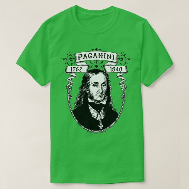 Paganini for dark s T-Shirt (Design Front)