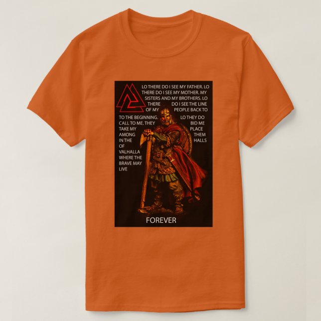 pagans prayer T-Shirt (Design Front)