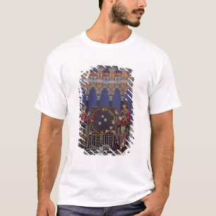 Page 90 from the Book of Games made for Alfonso X T-Shirt