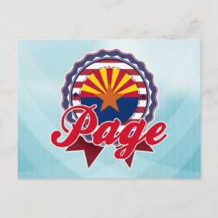 Page, AZ Postcard