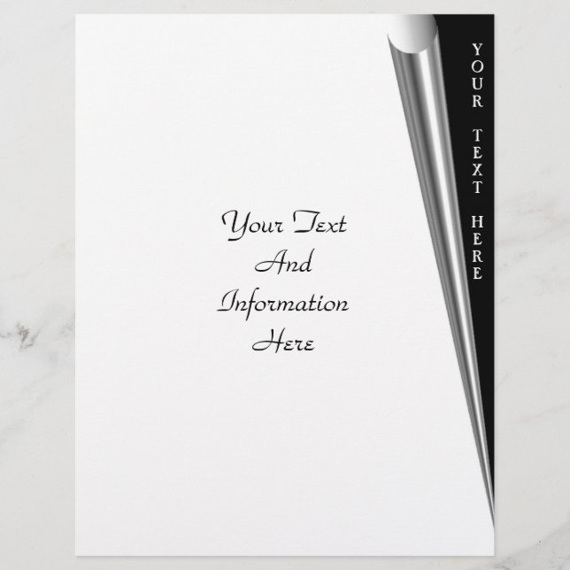 Page Curl Flyer (Front)