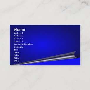 Page Curl Profile Card