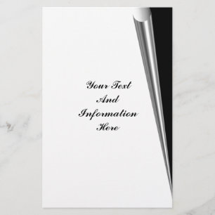 Page Curl Stationery