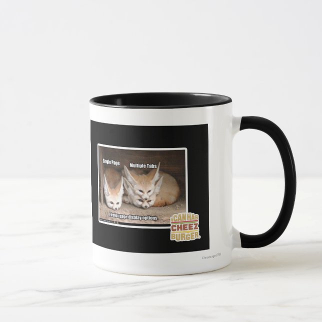 Page display options mug (Right)