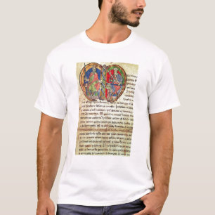 Page from the Charter Kelso Abbey with T-Shirt