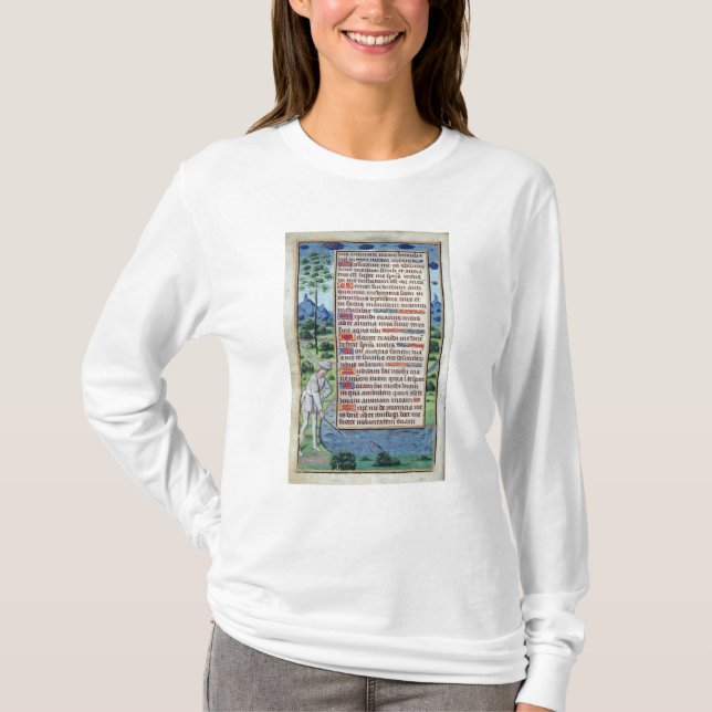 Page of Latin text with border T-Shirt (Front)