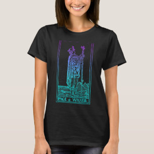 Page Of Wands Pastel Goth Tarot Card In Colours Ta T-Shirt