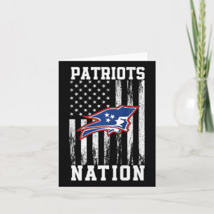 Page Patriots Logo Nation Hs  Card