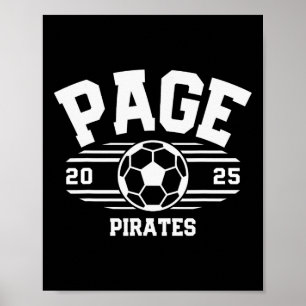 Page Pirates Soccer Ll 2025 Poster