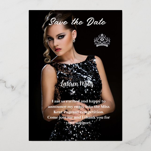 Pageant Announcement (Front)