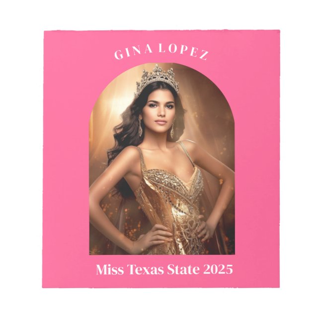 Pageant Autograph Pad (Front)