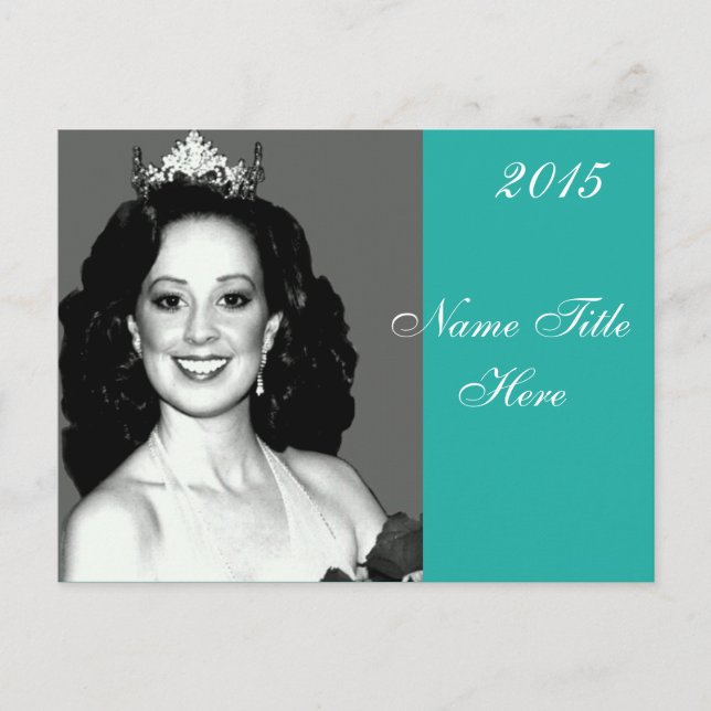 Pageant Autograph Postcard (Front)