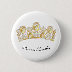 Pageant Button Pin