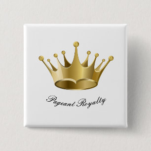 Pageant Button Pin
