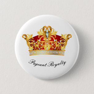 Pageant Button Pin