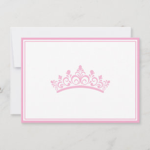 Pageant Crown Flat Note Card