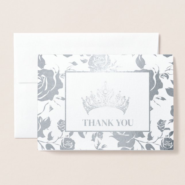 Pageant Crown Foil Card (Front With Envelope)