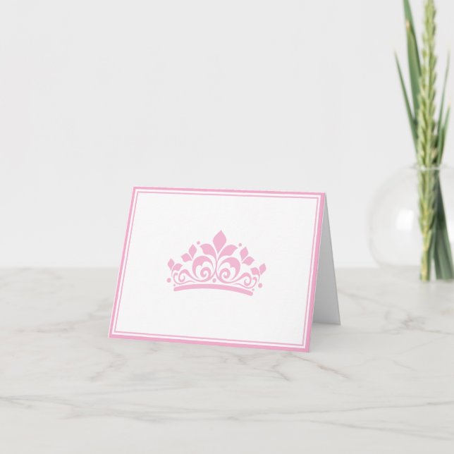 Pageant Crown Note Card (Front)