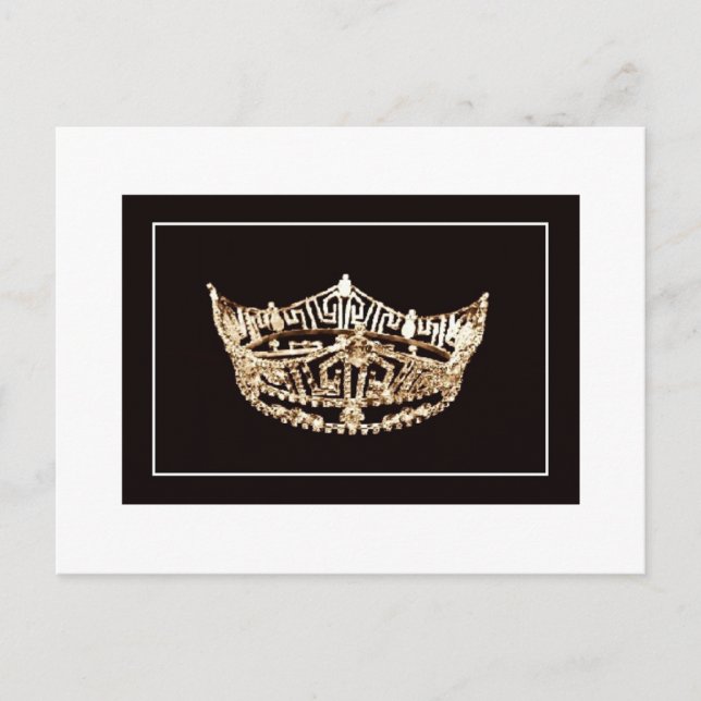 Pageant Crown Postcard (Front)