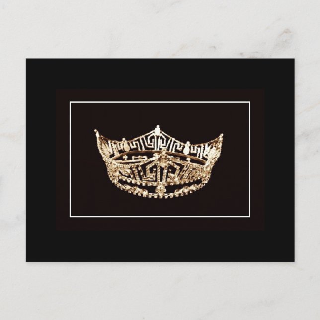Pageant Crown Postcard (Front)