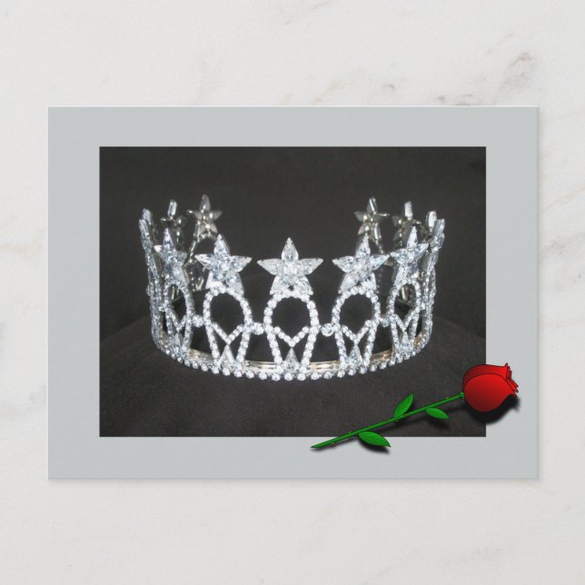 Pageant Crown Postcard (Front)