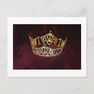 Pageant Crown Postcard