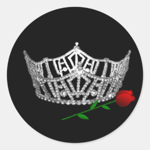 Pageant Crown Sticker