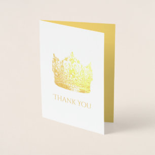 Pageant Crown Thank You Card