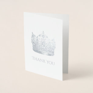 Pageant Crown Thank You Card