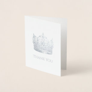 Pageant Crown Thank You Card