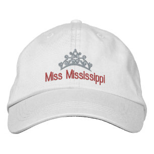 Pageant Custom Embroidered Baseball Cap