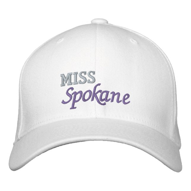 Pageant Custom Embroidered Baseball Cap (Front)
